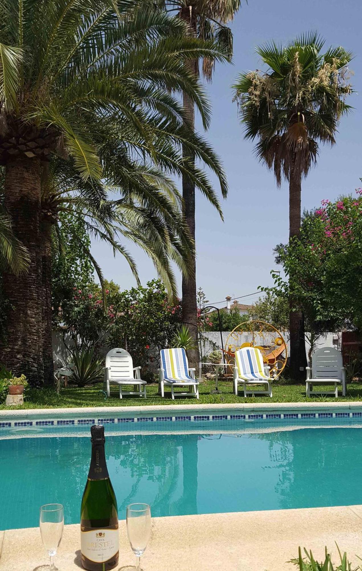 Sunny Home Pool & Garden In Arcos De La Frontera Exteriör bild
